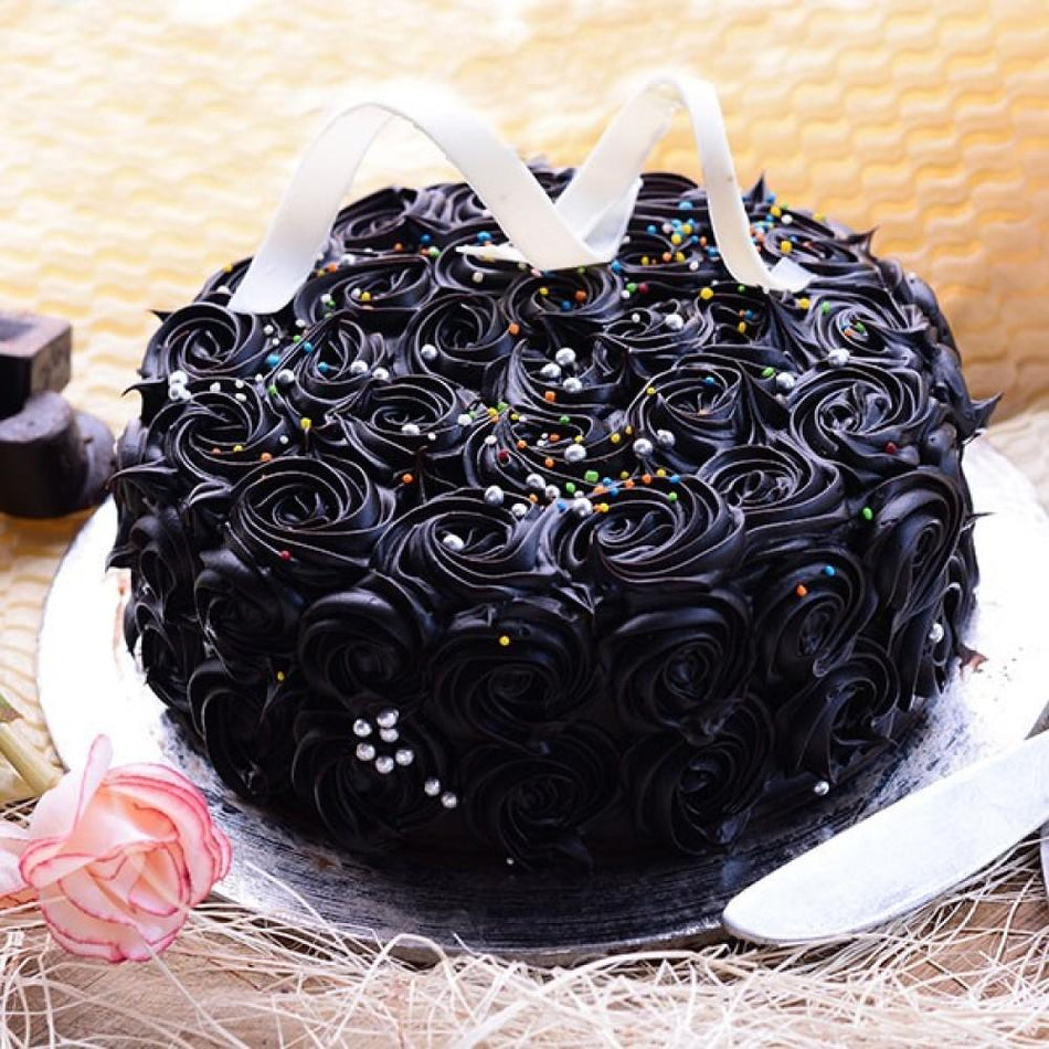 Black Rose Chocolate Truffle cake