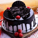 Sweet Cherry Dropping Cake