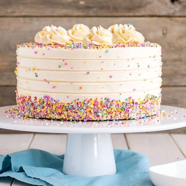 Heavenly Vanilla Fresh Cake
