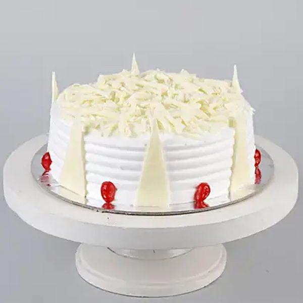 Yummy White Forest Cake